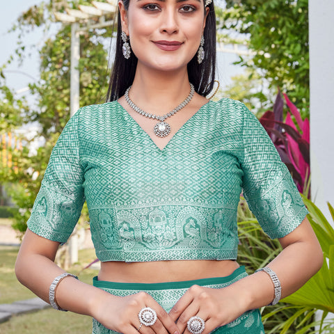 Rama Georgette Saree BATA - View 8