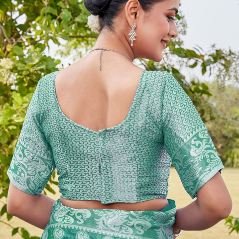 Rama Georgette Saree MANISH - View 8