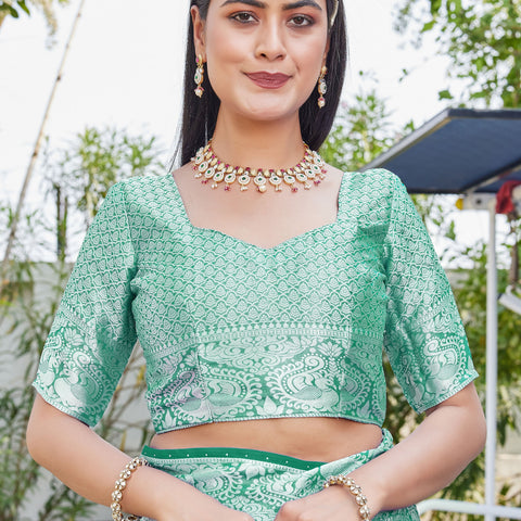 Rama Georgette Saree SANJAY - View 8